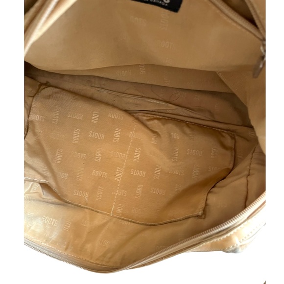 Roots Vintage 90’s Suede & Leather Zip Top Bag - Picture 10 of 14